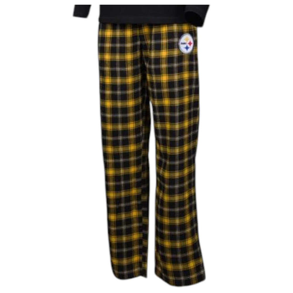 NFL Women's Flannel Pajama Pants Steelers - Regular